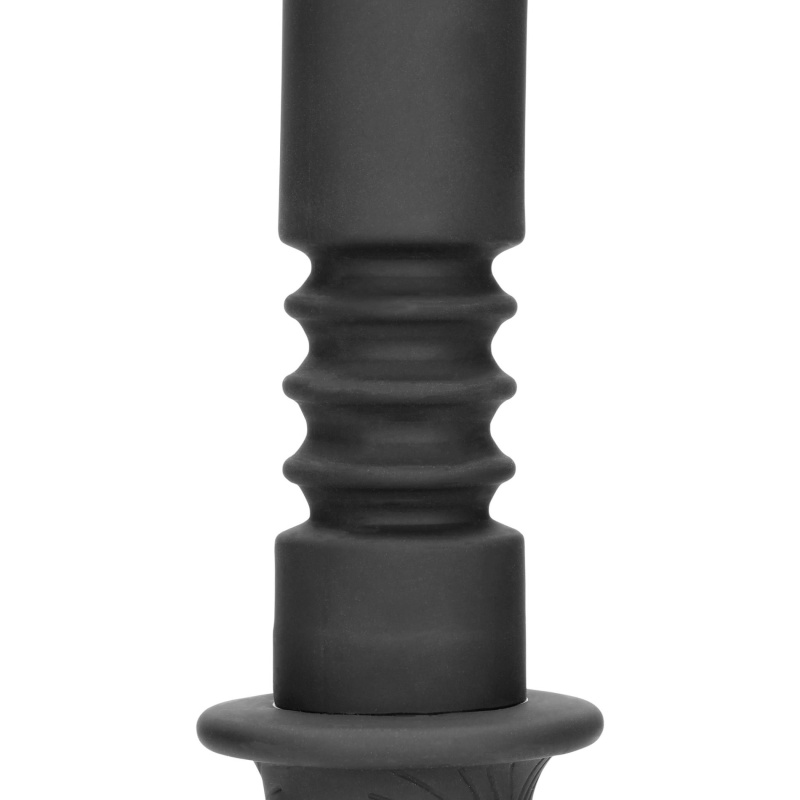 Hand Held Vibrating and Thrusting Sex Machine - Black - 10