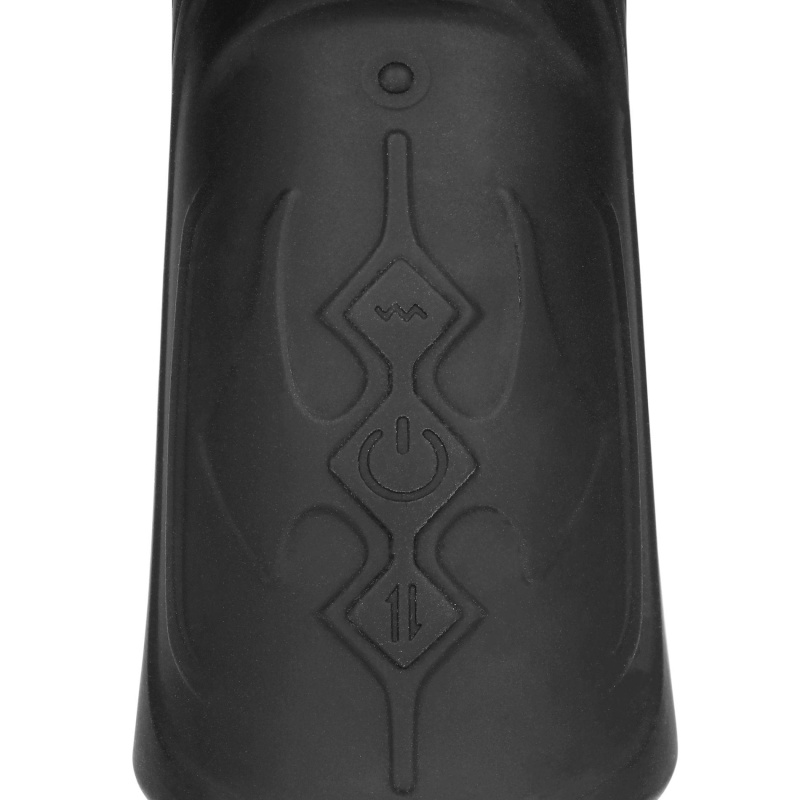 Hand Held Vibrating and Thrusting Sex Machine - Black - 11