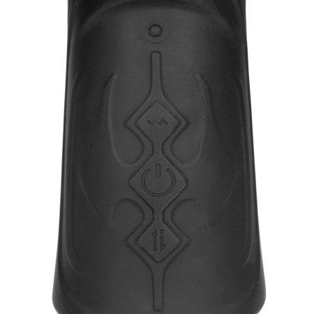 Hand Held Vibrating and Thrusting Sex Machine - Black - 11
