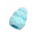 Masturbator A-Toys ass Blue - elastyczny TPE, dwustronna tekstura, długość 8 cm, średnica 2,9 cm - 5