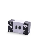 Le Wand Crystal Yoni Eggs Black Obsidian - 2 jaja yoni z naturalnego obsydianu do treningu mięśni dna miednicy, 45 × 30 mm - 1