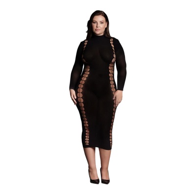 Carme XI - Dress with Turtleneck - Plus Size - 1