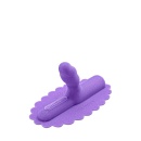 Uni Horn Silicone Attachment - Zagięta, guzowata końcówka do stymulacji strefy G i prostaty, wał 8,9 cm, zgodna z The Unicorn i - 2