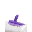 Uni Horn Silicone Attachment - Zagięta, guzowata końcówka do stymulacji strefy G i prostaty, wał 8,9 cm, zgodna z The Unicorn i - 4