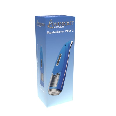 Masturbator Pro 2 33,4 cm niebieski - 1 2