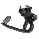 Pierścień erotyczny BULL WARRIOR z wibracjami, 10 cm - 3