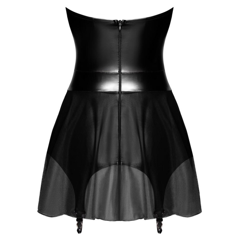 Noir Dress Suspenders M - 5