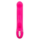 Wibrator króliczek Rabbit Gesture Pink – dwufunkcyjny stymulator łechtaczki i punktu G, 7 trybów wibracji, 3 prędkości, silikon, - 3