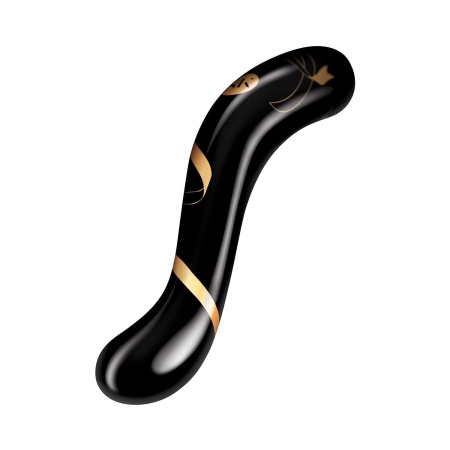 SECRET KISSES 7" HANDBLOWN DOUBLE ENDED DILDO - 3