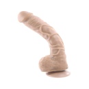 GENDER X 10 INCH 25 CM FLEXSKIN POSEABLE TRUE FEEL DILDO LIGHT - 3