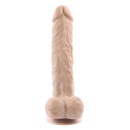 GENDER X 10 INCH 25 CM FLEXSKIN POSEABLE TRUE FEEL DILDO LIGHT - 5