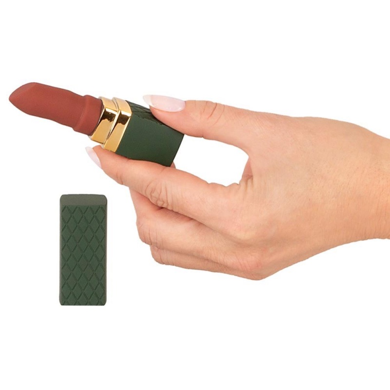Mini wibrator w kształcie szminki Luxurious Lipstick – powłoka Soft Touch, 8,5 cm, średnica 3 cm - 7
