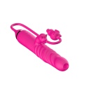 Tongue licking Triple Stimulation Thrusting Vibrator - 10