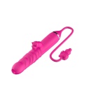 Tongue licking Triple Stimulation Thrusting Vibrator - 12