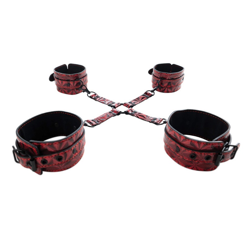 Luxury hogtie with wrist and ankle cuffs - 2