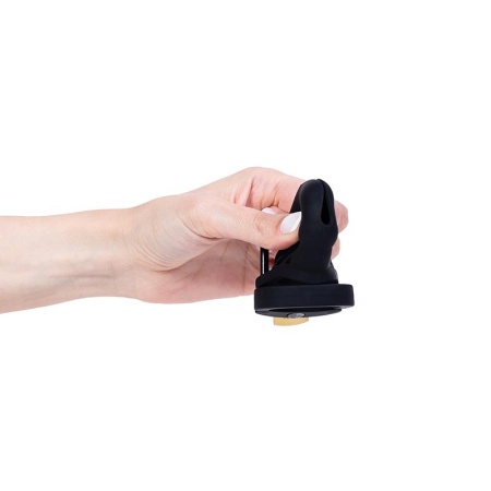 Silikonowa klatka na penisa Silicone Cock Cage - elastyczny silikon i metalowa kłódka, długość 11 cm, średnica 4,5 cm - 8