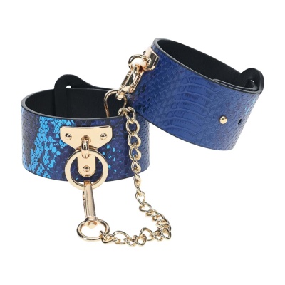 Florence Collection - Leg Cuffs - Blue - 1