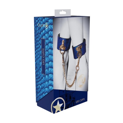 Florence Collection - Leg Cuffs - Blue - 1 2