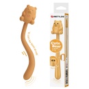 Masażer Cute Bear Flirting Stick - elastyczny wibrator silikonowy, 7 trybów, 2,4 cm × 13,35 cm - 1