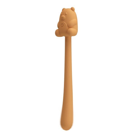 Masażer Cute Bear Flirting Stick - elastyczny wibrator silikonowy, 7 trybów, 2,4 cm × 13,35 cm - 4