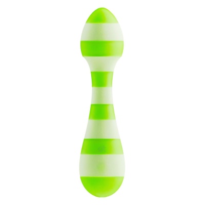 GLITZ GREEN GIRL TRAVEL WAND MASSAGER - 1 2