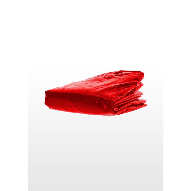 Wet Play King Size Bedsheet Red - 3