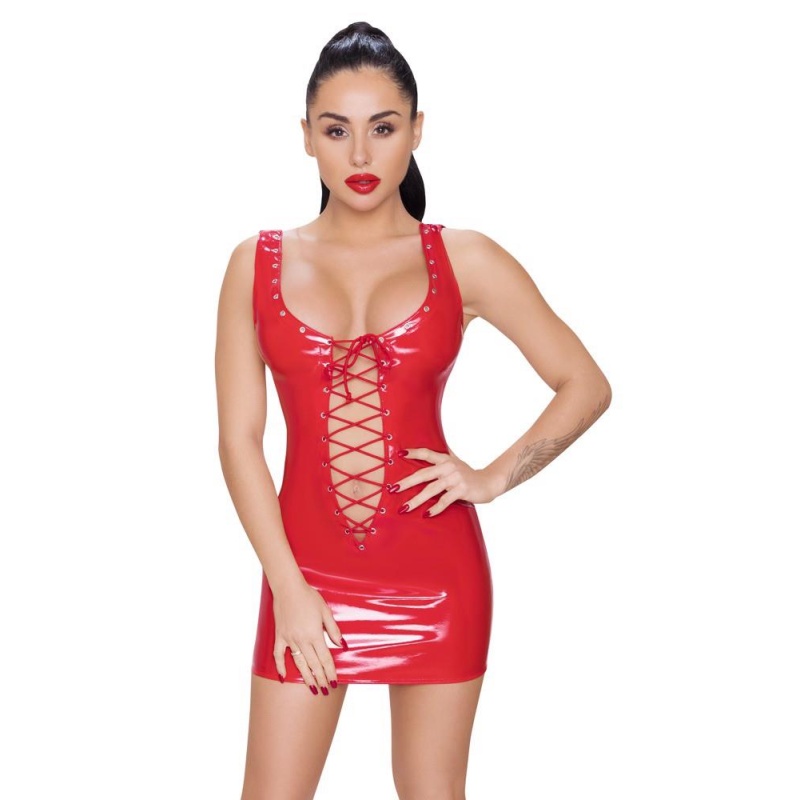 Vinyl Dress red LP-1040 - 3
