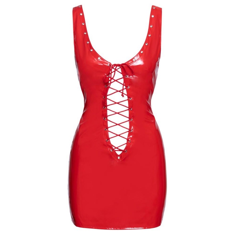 Vinyl Dress red LP-1040 - 4