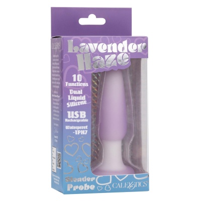 Wibrator Lavender Haze Slender Probe o długości 11,5 cm - 1