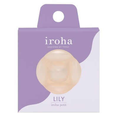 Stymulator łechtaczki Tenga iroha petit LILY jednorazowy, żel wodny 98% wody, 3,6 x 5,3 x 5,3 cm - 1