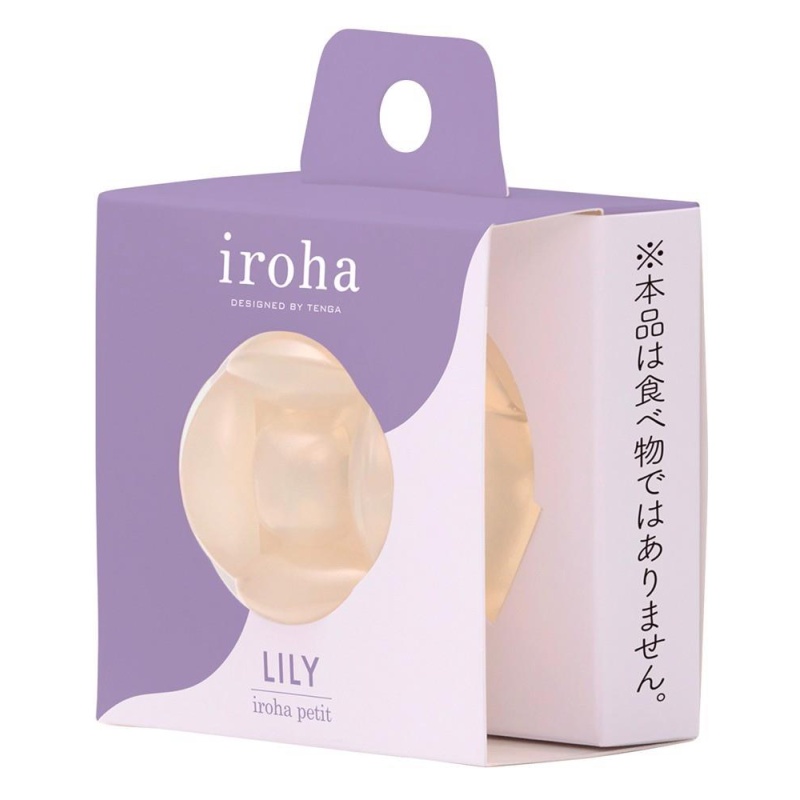 Stymulator łechtaczki Tenga iroha petit LILY jednorazowy, żel wodny 98% wody, 3,6 x 5,3 x 5,3 cm - 9