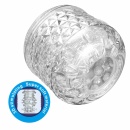 Masturbator Cary - dwustronny, transparentny - 2