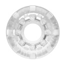 Masturbator Cary - dwustronny, transparentny - 4