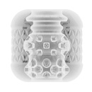 Masturbator Cary - dwustronny, transparentny - 5