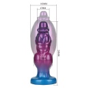 Dildo silikonowe Rift Titan 24 cm z mechanizmem inflacji - 6