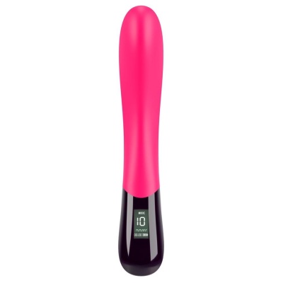 Wibrator do punktu G Display G-Spot z elastycznym trzonem i cyfrowym wyświetlaczem, 20,1 cm - 1 2