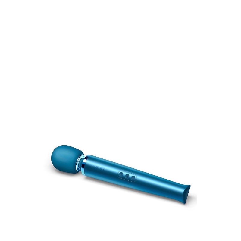 Masażer erotyczny Pacific Blue Rechargeable - 10 prędkości, 20 wzorców, wymiary 34,0 × 6,2 cm - 3