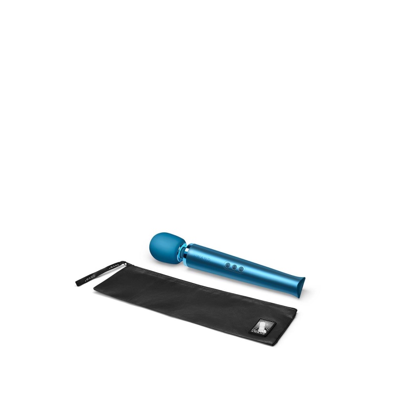 Masażer erotyczny Pacific Blue Rechargeable - 10 prędkości, 20 wzorców, wymiary 34,0 × 6,2 cm - 4