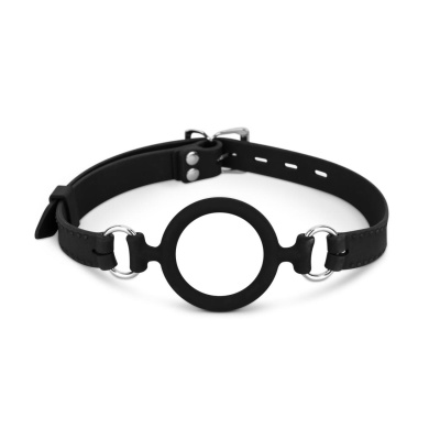 Bedroom Fantasies - Silicone O-Gag Black - 1