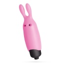 Wibrator O-Pet króliczek 8,8 cm pastelowy różowy - 4