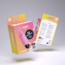 Wibrator O-Pet króliczek 8,8 cm pastelowy różowy - 10