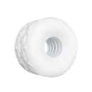 Pierścień erotyczny 4-in-1 Flow Ring z wewnętrznymi spiralnymi żebrami (śr. wewn. 3,5 cm) - 1