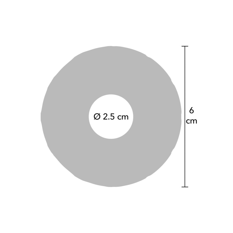 Pierścień erotyczny 4-in-1 Flow Ring z wewnętrznymi spiralnymi żebrami (śr. wewn. 3,5 cm) - 4