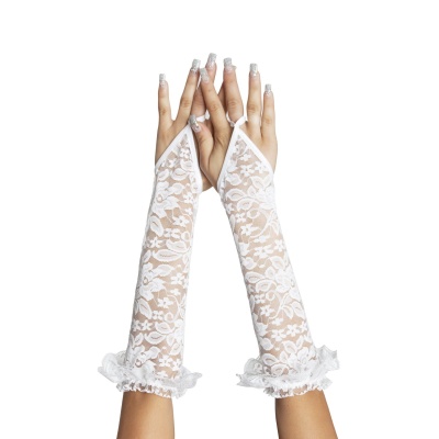 Gloves 7708 - white S/L - 1