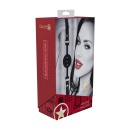 Milan Collection - Silicone Ball Gag - Black/Red - 2