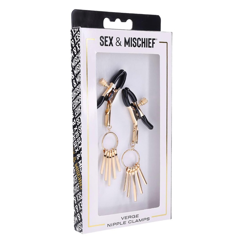 SEX AND MISCHIEF VERGE NIPPLE CLAMPS - 1