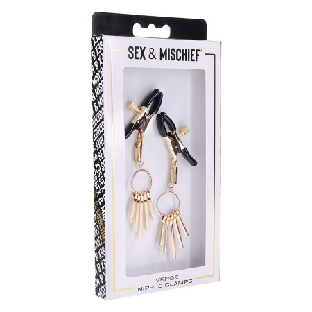 SEX AND MISCHIEF VERGE NIPPLE CLAMPS - 1