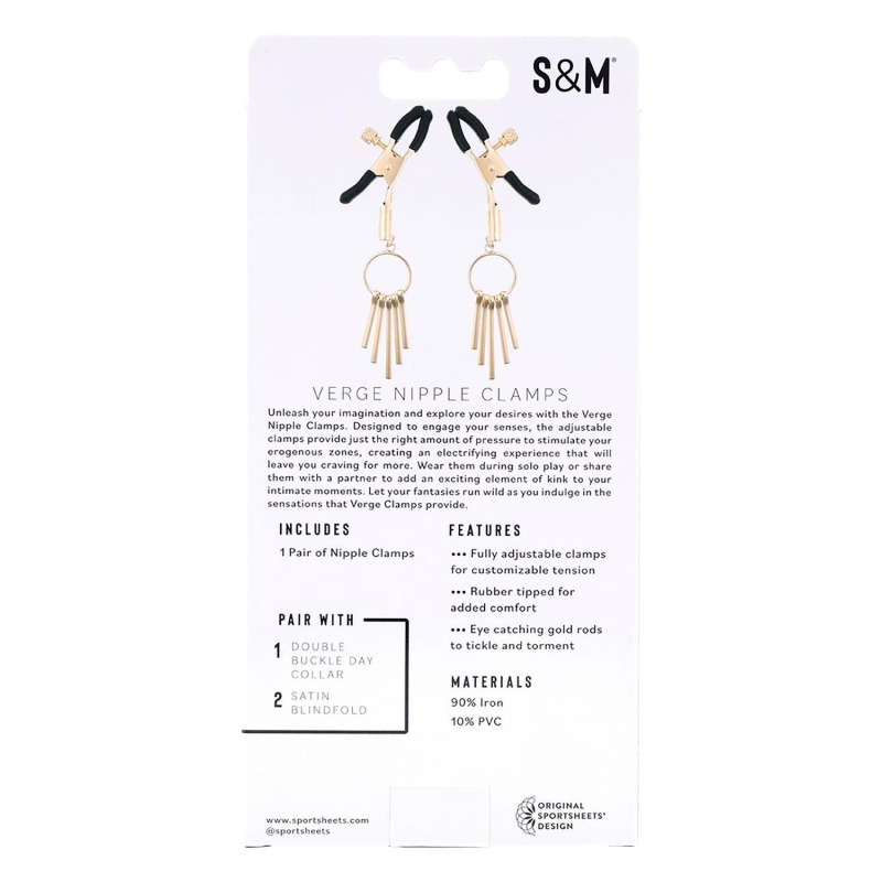 SEX AND MISCHIEF VERGE NIPPLE CLAMPS - 5