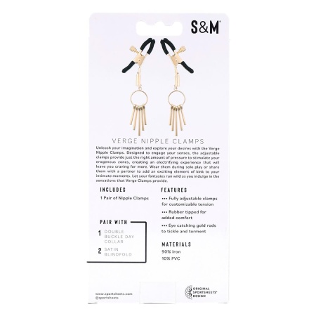 SEX AND MISCHIEF VERGE NIPPLE CLAMPS - 5