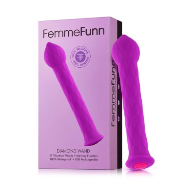 FEMMEFUNN DIAMOND WAND PURPLE - 1